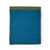 Hot Heath Ceramics Citta Jacquard Blanket In Peacock Blue