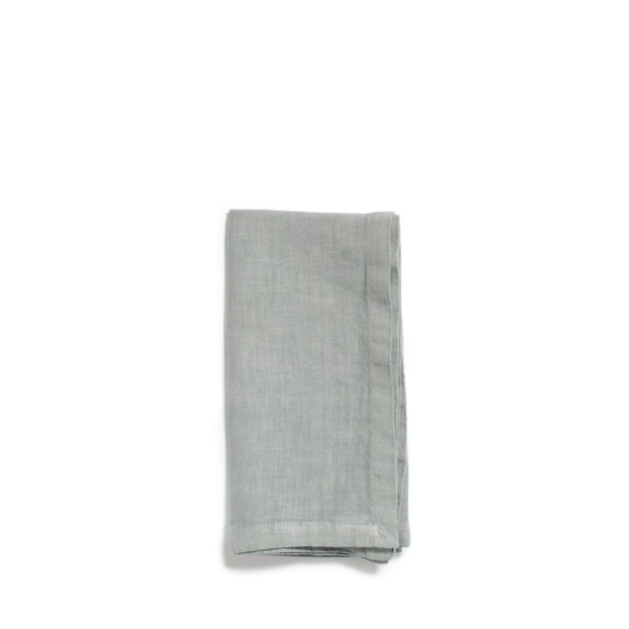 New Heath Ceramics Tela Napkin In Ash Gray (Set Of 4)