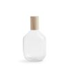 Hot Heath Ceramics Trulli Tall Bottle In Clear