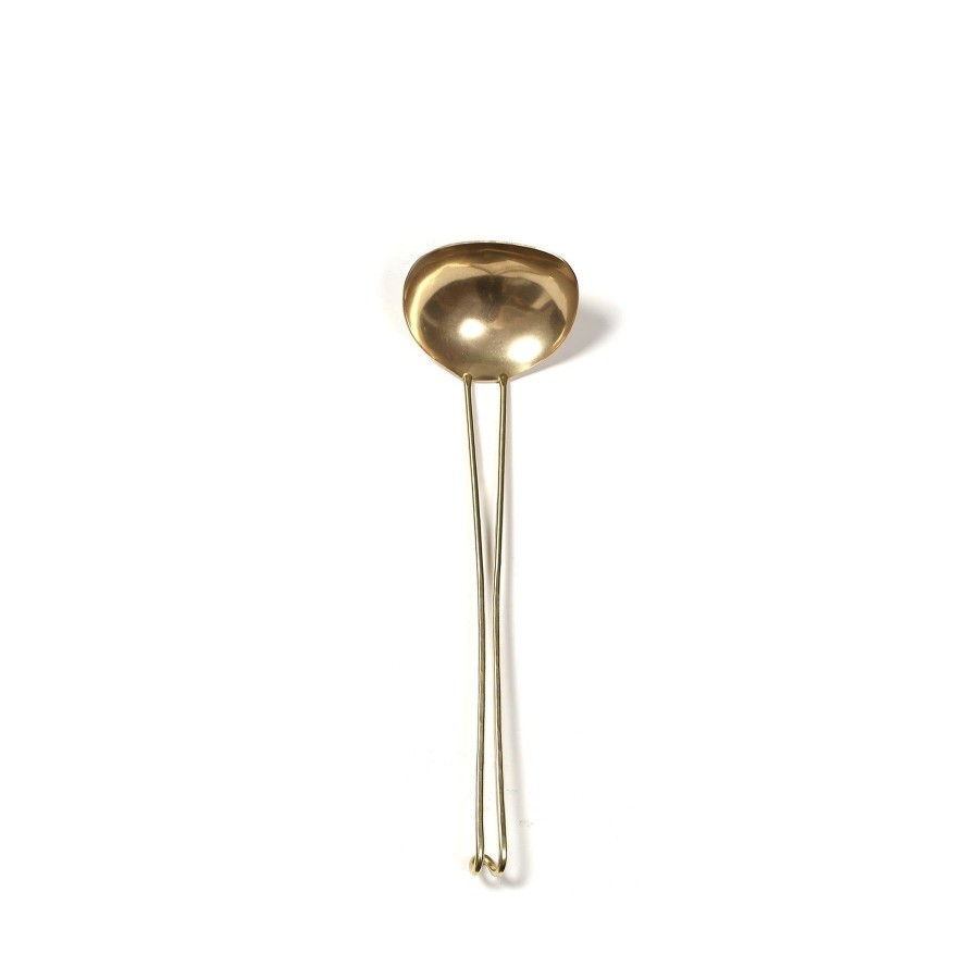 Online Heath Ceramics Brass Ladle With Curve