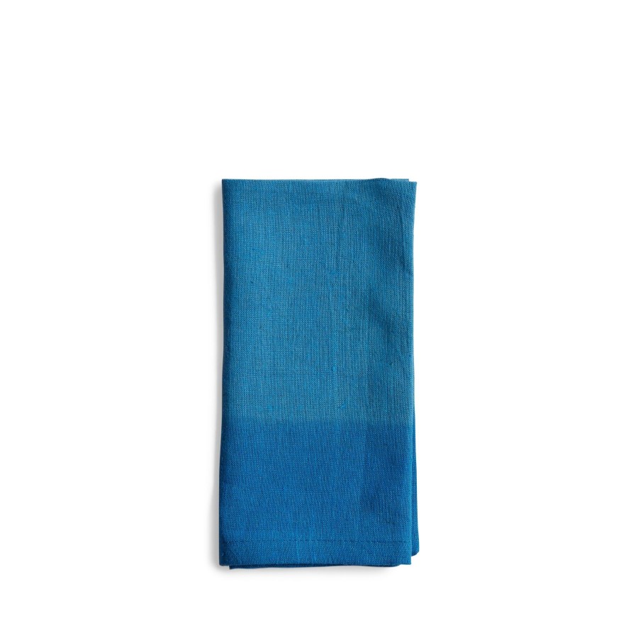 Hot Heath Ceramics Napkin In Cyan 1